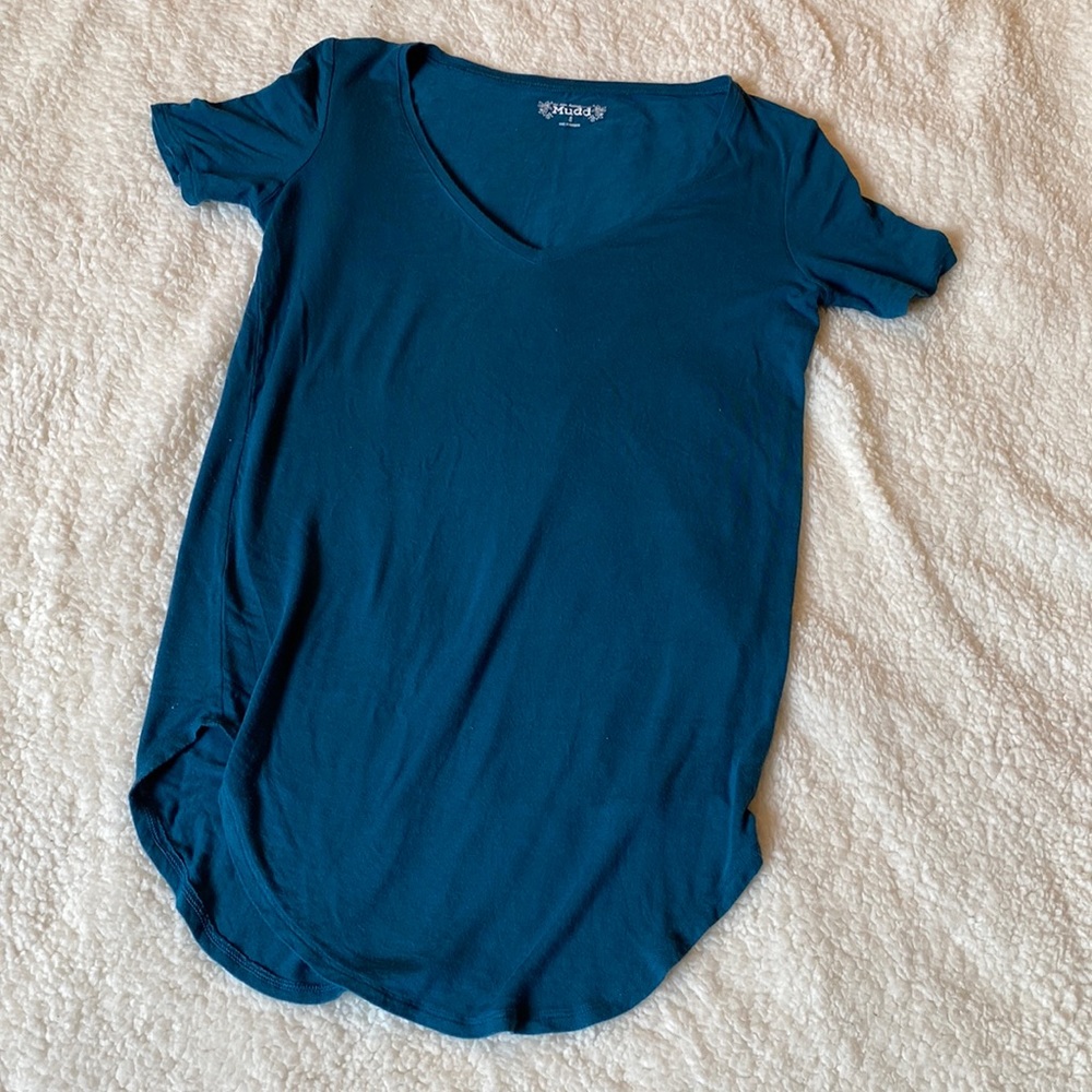 Women’s teal t-shirt